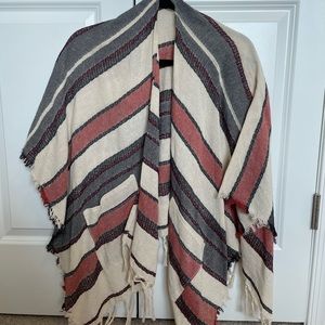 Stripes Poncho